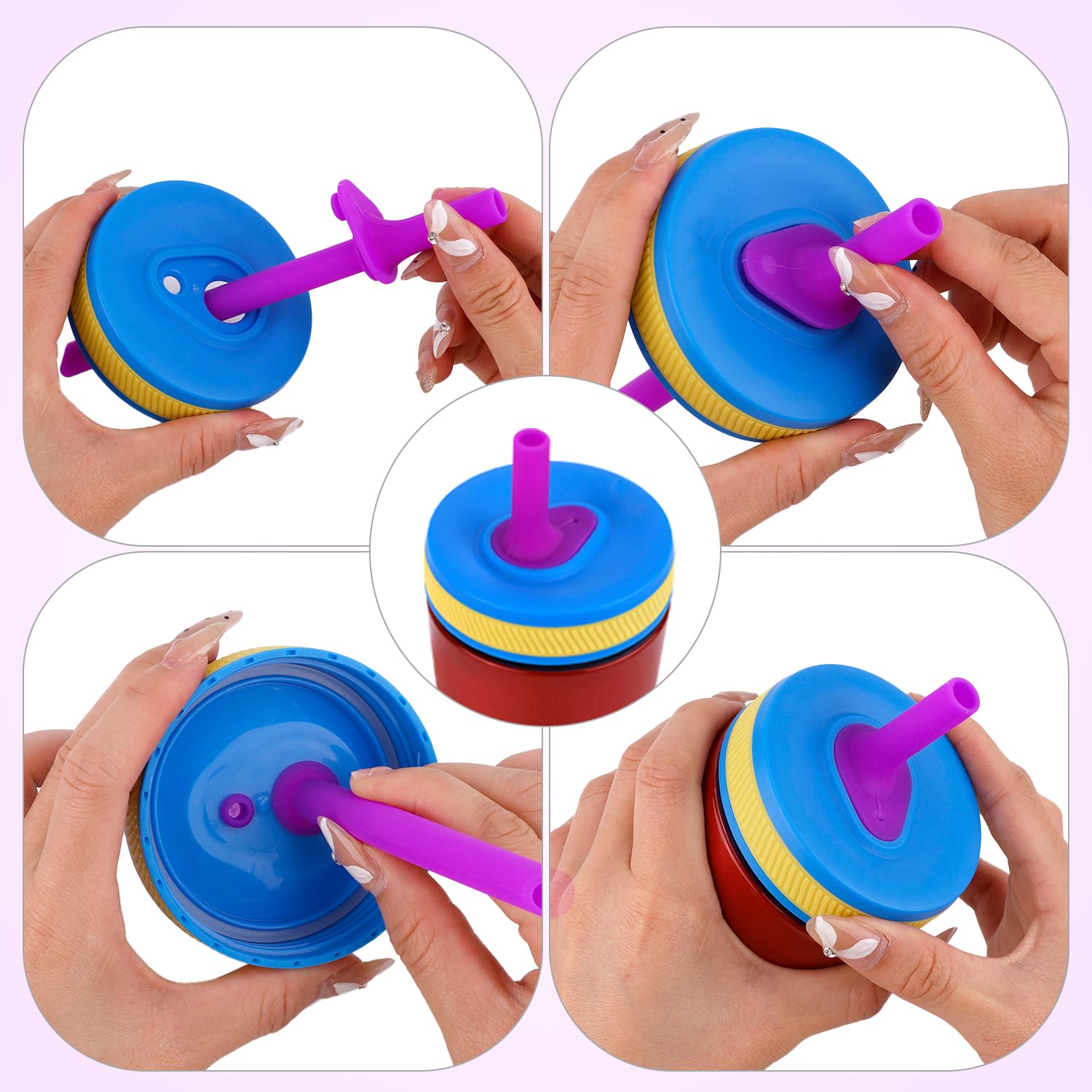 Amazon.com: 2pcs Replacement Straws with Bite Valve for Zak